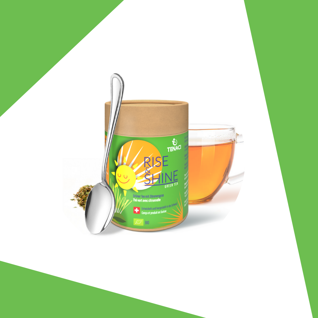 Tisana Risveglio Tè Verde BIO - Vitalità e Freschezza naturale.